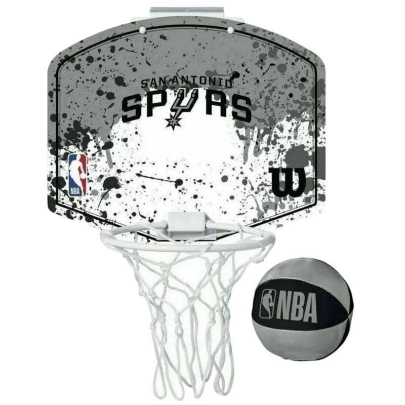 image-Basketball backboard Wilson NBA Team San Antonio Spurs Mini Hoop WTBA1302SAN
