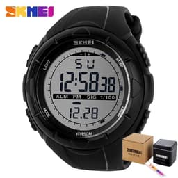 image-SKMEI Fashion Simple Sport watch Men Military Watches Alarm Clock Shock Resistant Waterproof Digital Watch reloj hombre 1025