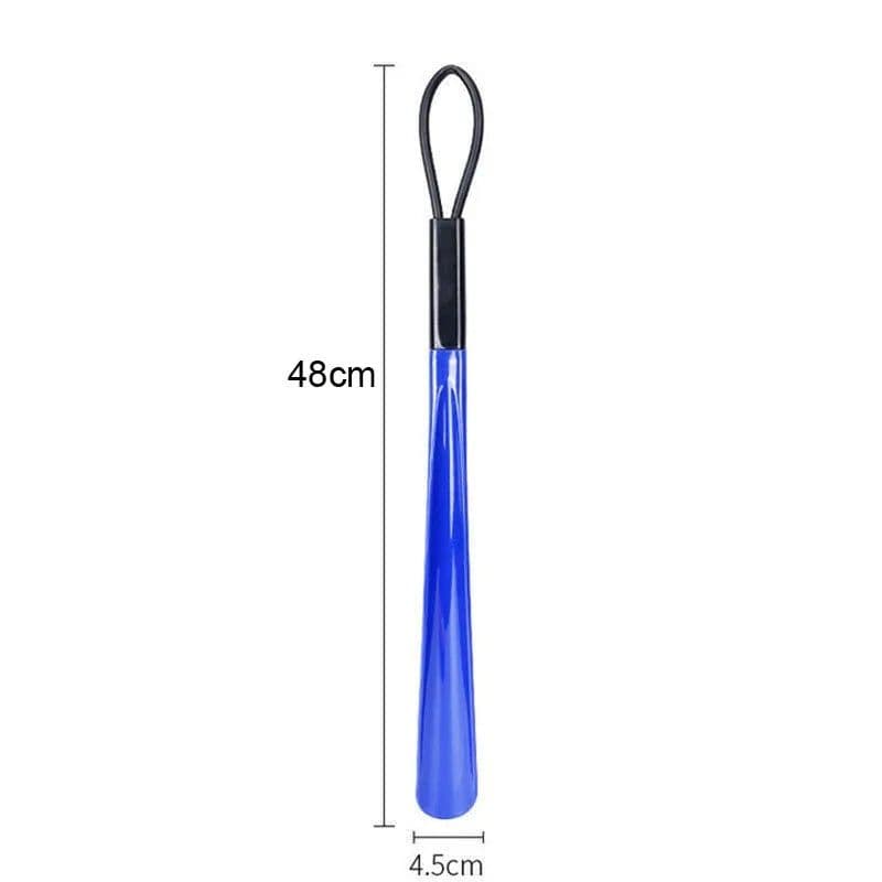 image-1pc Extra long flexible plastic shoe horns do not require bending durable shoe spoons for pregnant women wearing shoe assistants