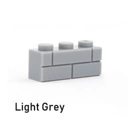 image-60pcs DIY Building Blocks Thick wall Figures Bricks 1x3 Dots Educational Creative Size Compatible With Brand Toys for Children