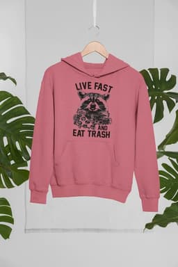 image-Live Fast And Eat Trash Hoodie