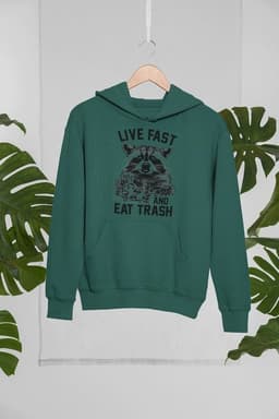 image-Live Fast And Eat Trash Hoodie