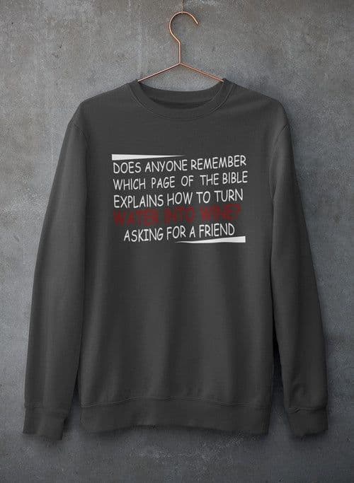 image-Water Into Wine Sweat Shirt