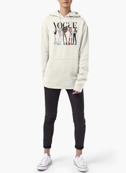 image-VOGUE - SPICE GIRLS WOMEN HOODIE GRAY
