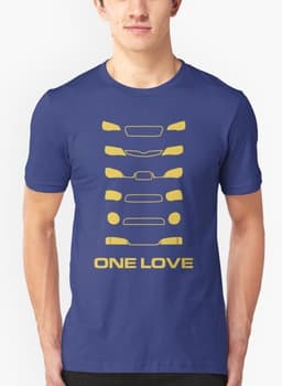 image-Subaru Impreza - One love Purple T-shirt