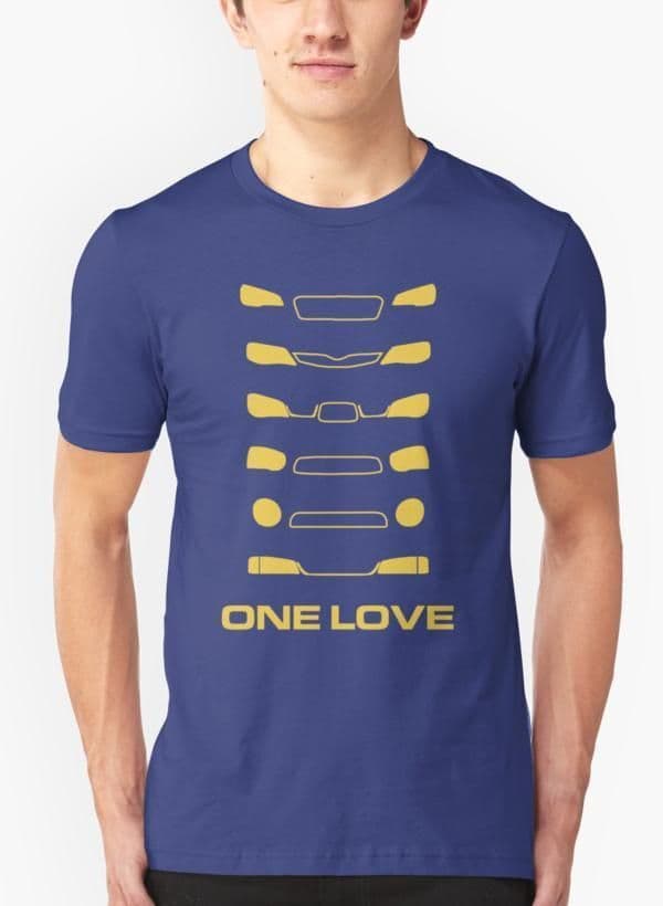 image-Subaru Impreza - One love Purple T-shirt