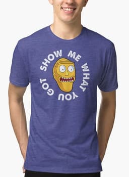 image-SHOW ME WHAT YOU GOT 2 Purple T-shirt