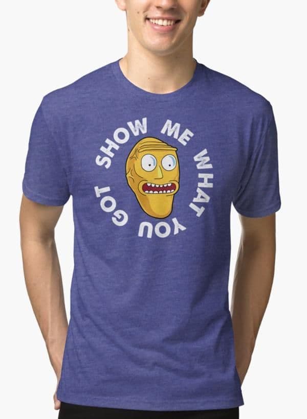 image-SHOW ME WHAT YOU GOT 2 Purple T-shirt