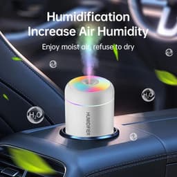 image-180ML Mini Air Humidifier USB Electric Aroma Diffuser Essential Oil Purifier Aromatherapy Mist Maker Lights For Car Home Bedroom