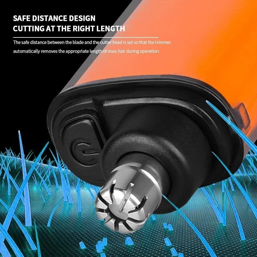 image-2 In 1 Electric Portable Ear And Nose Hair Trimmer Clipper 2024 Professional Painless Portable Eyebrow For Men