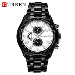 image-CURREN 8023 Quartz Watch Men Waterproof Sport Military Watches Mens Business Stainless Steel Wristwatch Male Clock reloj hombre