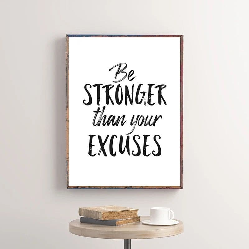 image-Canvas Painting Motivational Poster Success Quote Print Leadership Success Wall Art For Living Room Office Home Decor Wall Decor