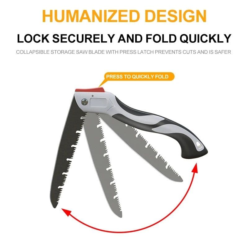 image-AIRAJ Folding Saw Woodworking Folding hacksaw Multifunction Cutting Wood Sharp Camping Garden Prunch Saw Tree Chopper Knife Hand