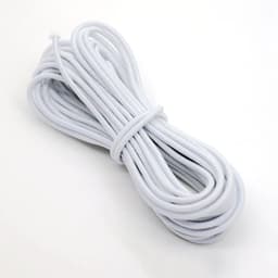 image-1/2/3/4/5mm High-Quality Round Elastic Band Cord Elastic Rubber white black Stretch rubber For Sewing Garment DIY Accessories