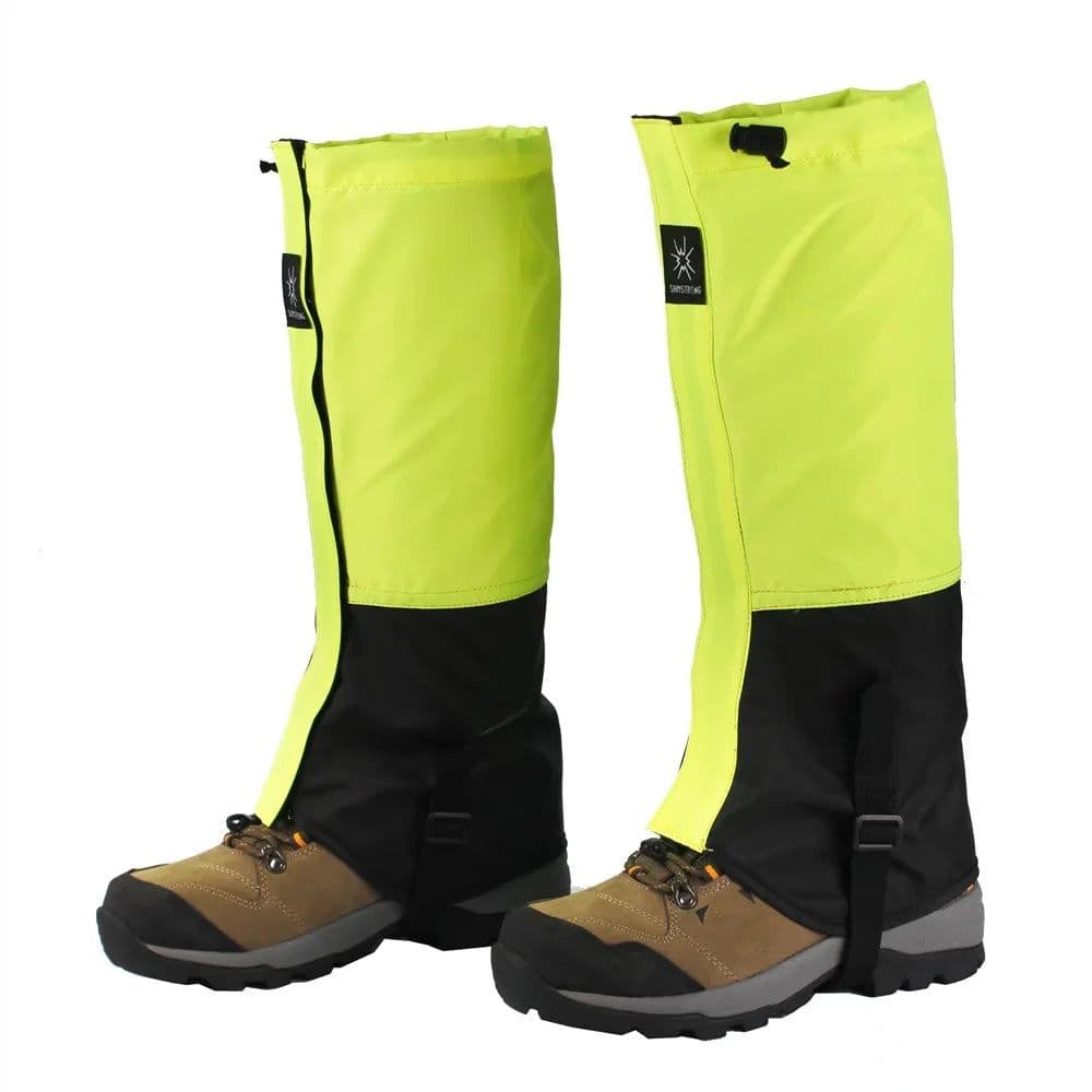 image-Waterproof Leg Gaiter Outdoor Snow Village Snow Cover Mountaineering Snow Desert Hiking Snow and Sand Prevention Leg Cover Skiin