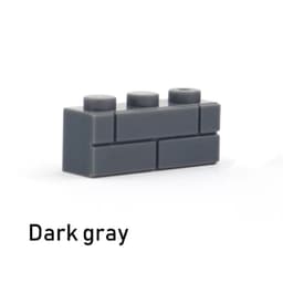 image-60pcs DIY Building Blocks Thick wall Figures Bricks 1x3 Dots Educational Creative Size Compatible With Brand Toys for Children