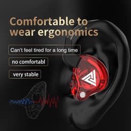 image-Original QKZ AK6 In Ear Earphone 6 Dynamic Driver Unit Headphone With Mic Stereo Sports HIFI Subwoofer Headset Monitor Earbuds