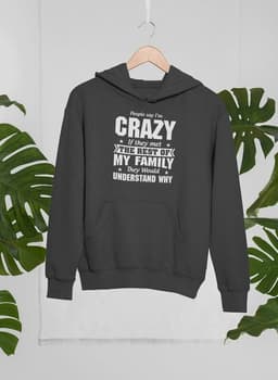 image-People Say I'm Crazy Hoodie
