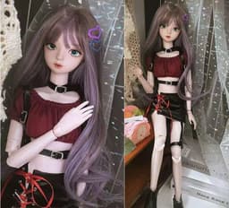image-60CM BJD Doll Cute clothes Only clothes Variety of clothes 1/3 1/4 1/6 Doll accessories Children's toys Kawaii