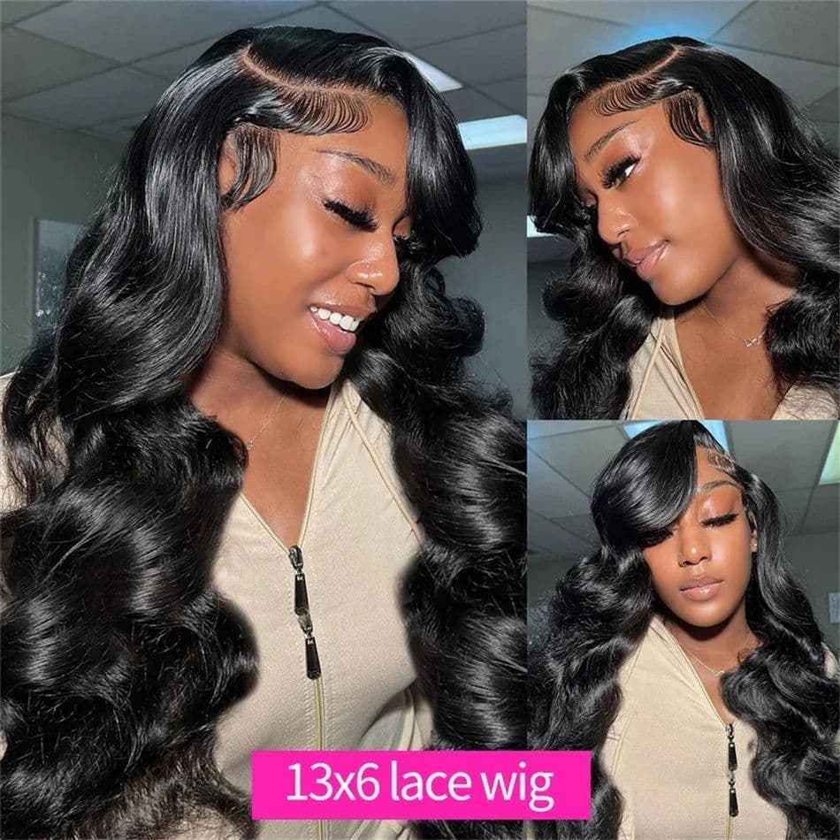 image-30 38 Inch Body Wave Lace Front Wigs Human Hair 13x6 Hd Lace Frontal Wig 200 Density Brazilian 13x4 Lace Frontal Wig Human Hair