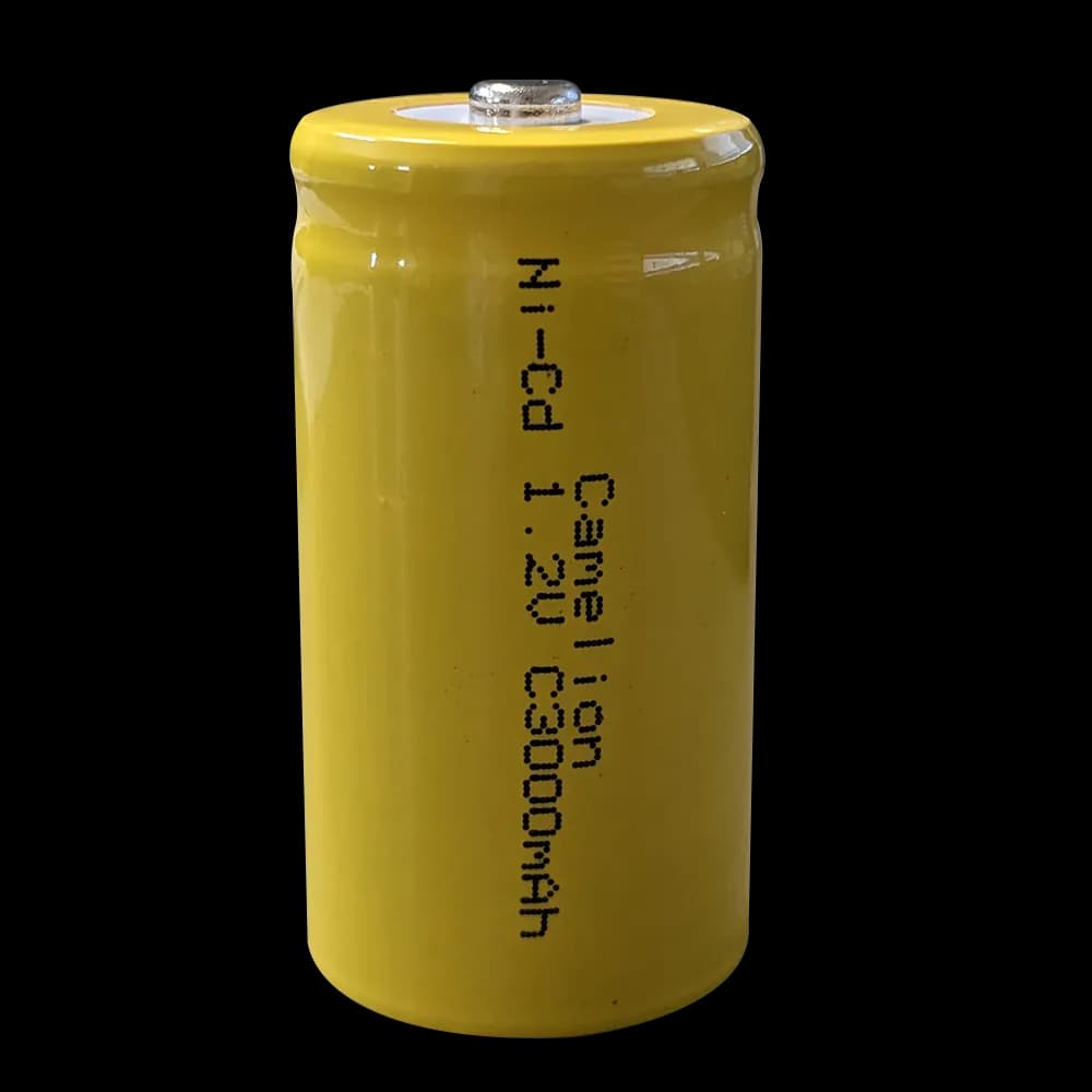 image-Camelion C Ni-Cd 3000mAh 1.2V Button Top
