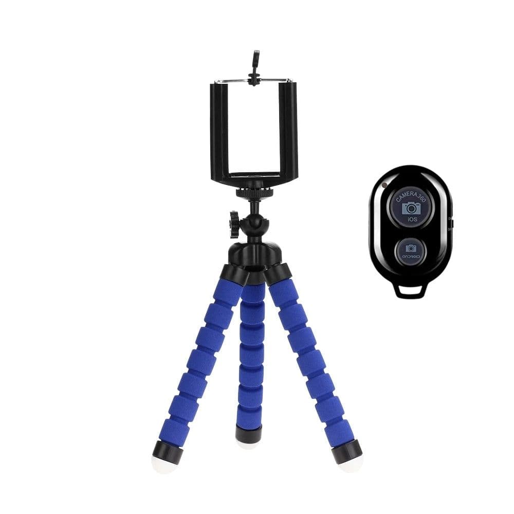 image-Tripods Tripod For Phone Mobile Camera Holder Clip Smartphone Monopod Tripe Stand Octopus Mini Tripod Stativ For Phone