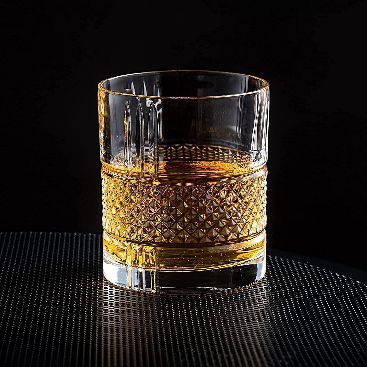 image-Whiskey Stones & Crystal Glass Gift Set - Reserve Tumbler (11.7oz)
