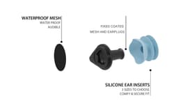 image-Swimming Ear Plugs Soft Silicone Sound Waterproof Earplugs Diving Water Surf Swim Water Proof Touch Ear Buds Snorkeling Set