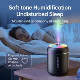 image-180ML Mini Air Humidifier USB Electric Aroma Diffuser Essential Oil Purifier Aromatherapy Mist Maker Lights For Car Home Bedroom