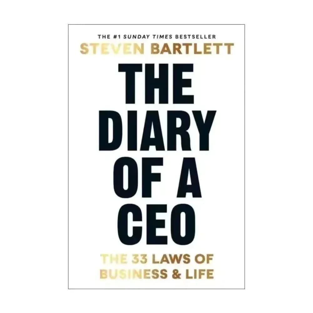 image-The Diary of A CEO: The 33 Laws of Business and Life Paperback Book English