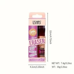 image-New Sponge Head Concealer for Dark Circles Freckles Acne Pigmentation and Blemishes Long Lasting Moisturizing Liquid Foundation