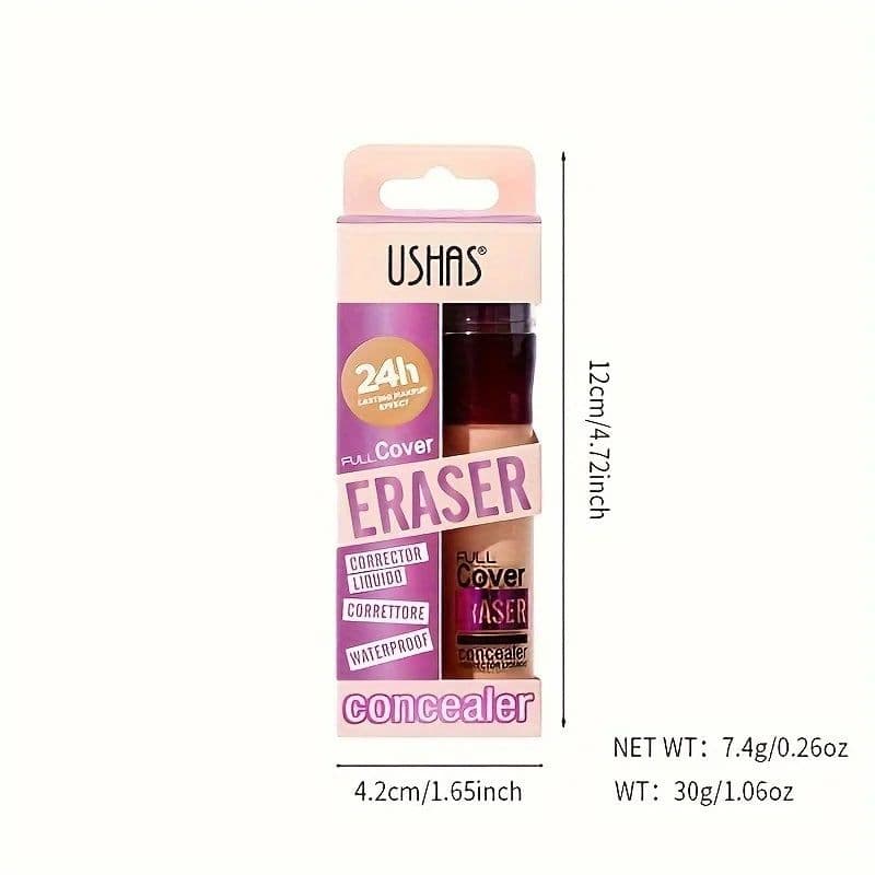 image-New Sponge Head Concealer for Dark Circles Freckles Acne Pigmentation and Blemishes Long Lasting Moisturizing Liquid Foundation