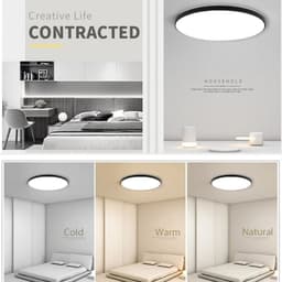 image-Led Ceiling Lamp 220V Ceil Lights 20W 30W 40W LED Panel Light Kitchen Bedroom Ultra Thin Ceiling Lighting Fixture Home Kitchen
