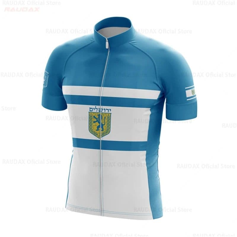 image-ISRAEL New 2022 Team Summer Cycling Jersey Bike Clothing Cycle Bicycle MTB Sports Wear Ropa Ciclismo for Men's Mountain Shirts