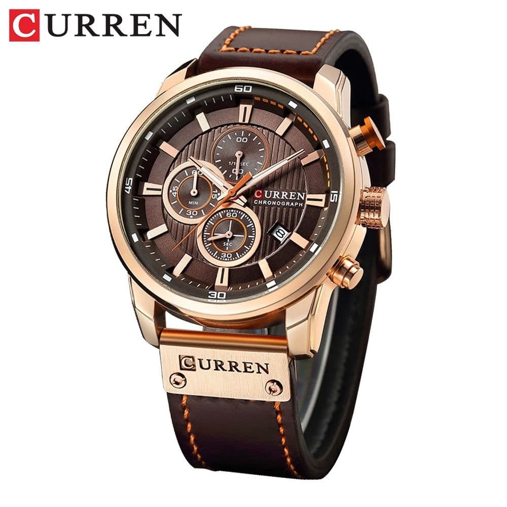 image-CURREN Fashion Date Quartz Men Watches Top Brand Luxury Male Clock Chronograph Sport Mens Wrist Watch Hodinky Relogio Masculino