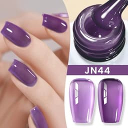 image-BORN PRETTY Milky White Jelly Nude Gel Nail Polish 10ml White Translucent Soak Off Gel Vernis Semi Permanent Need UV Light Cure