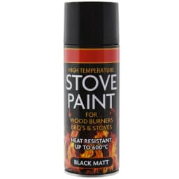 image-1X High Temp Stove Paint 400ML BLACK MATT