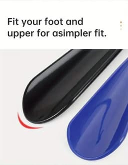 image-1pc Extra long flexible plastic shoe horns do not require bending durable shoe spoons for pregnant women wearing shoe assistants