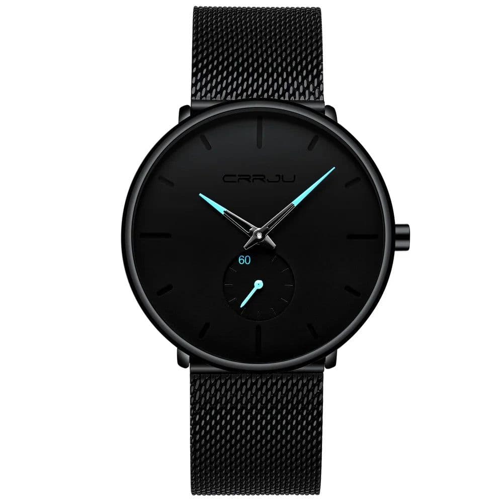 image-CRRJU Sports Mens slim Watches Top Brand Luxury Waterproof Sport Watch Men Ultra Thin Dial Quartz Watch Casual Relogio Masculino